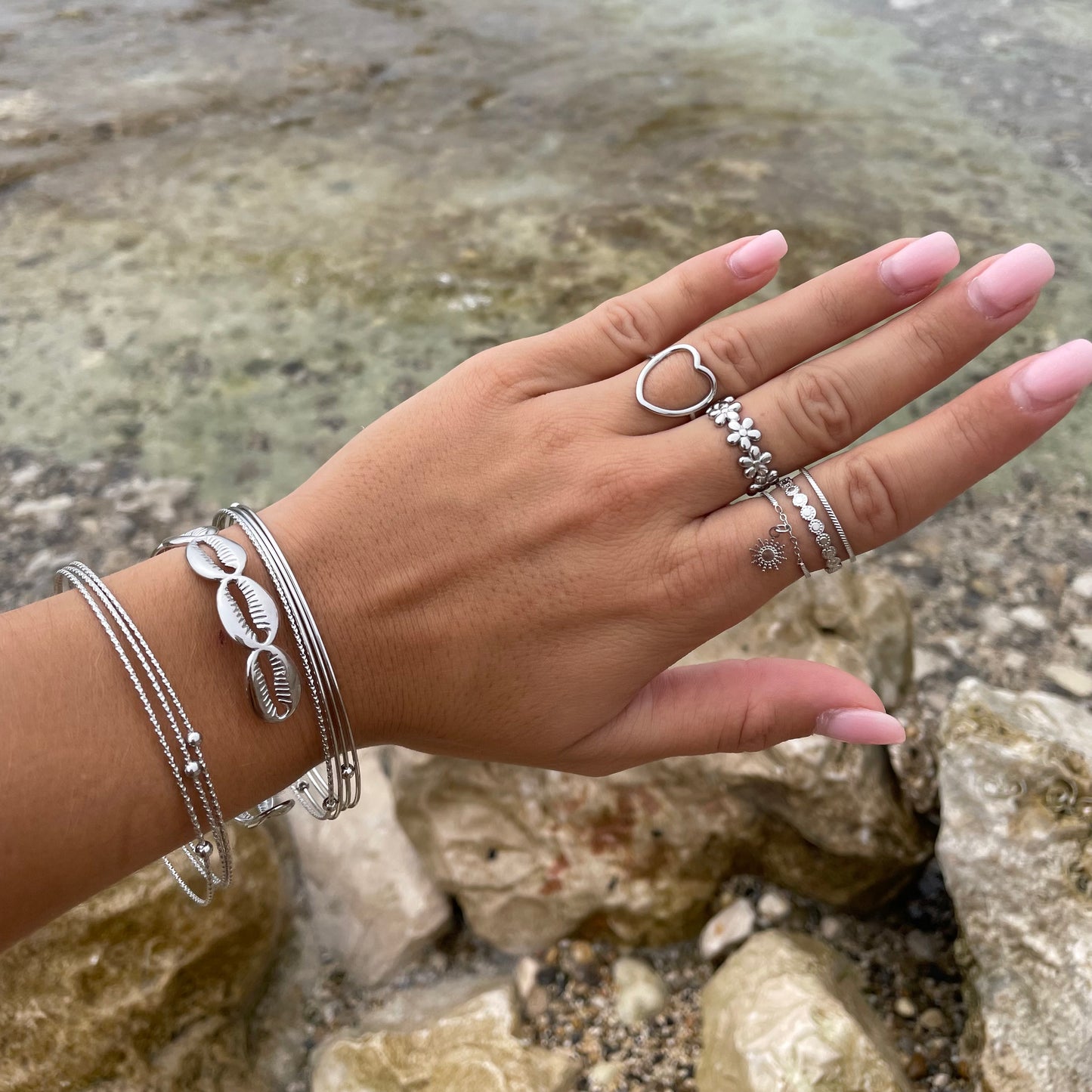 Bracelet | Sea Shell Silver