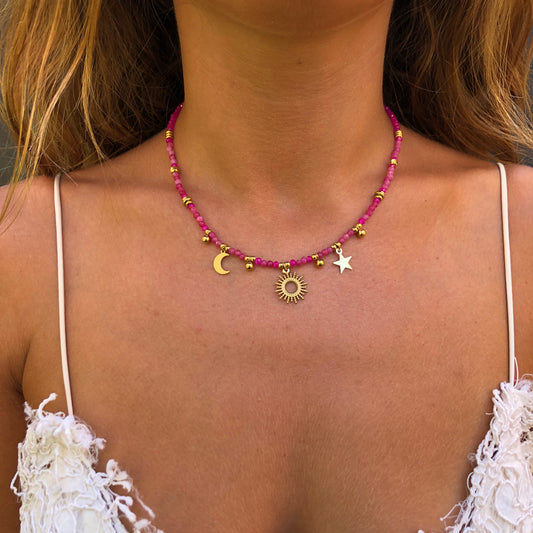 Collier | Sunny Pink